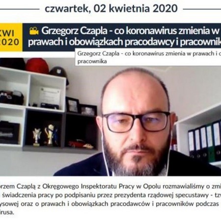 Kadr z programu Druga Kawa w 24Opole.pl