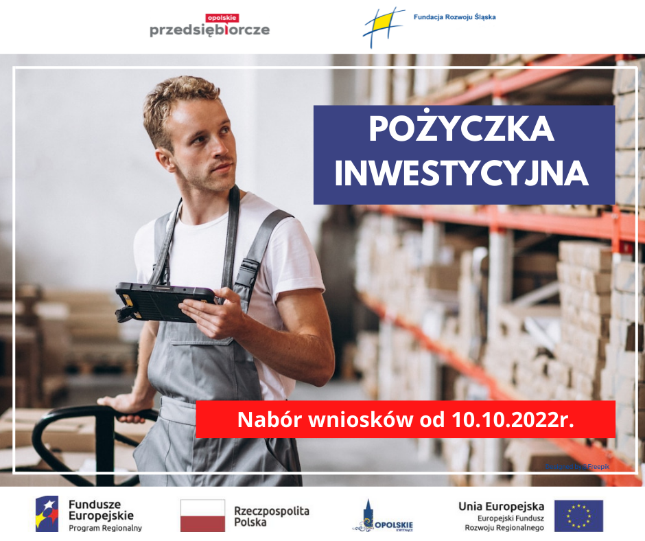 POŻYCZKA INWESTYCYJNA DLA PRZEDSIĘBIORCÓW