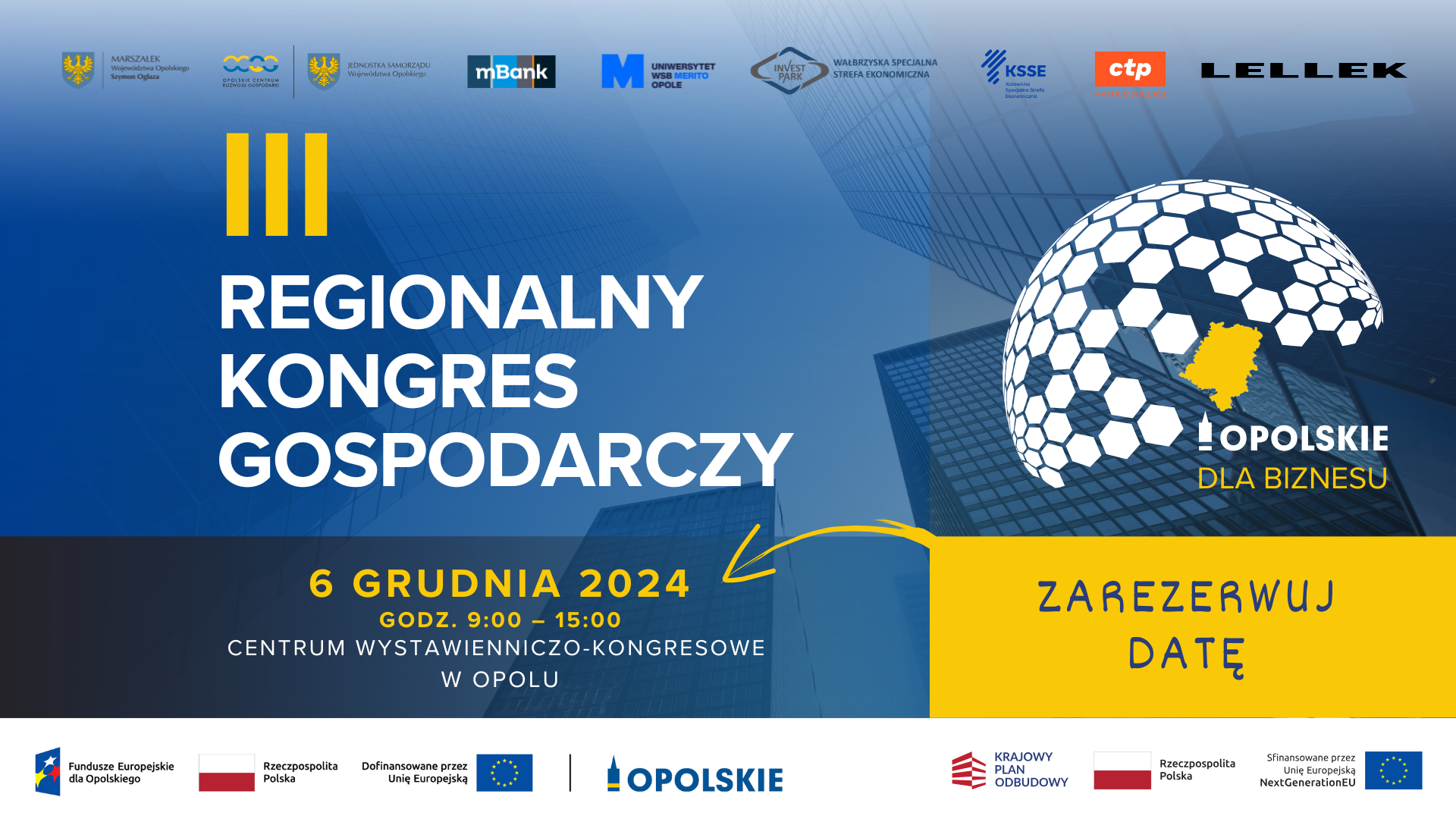 III Regionalny Kongres Gospodarczy już niebawem!