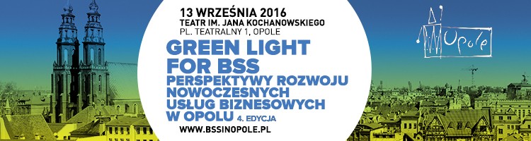 Konferencja Zielone Światło dla BSS już 13 września w Opolu