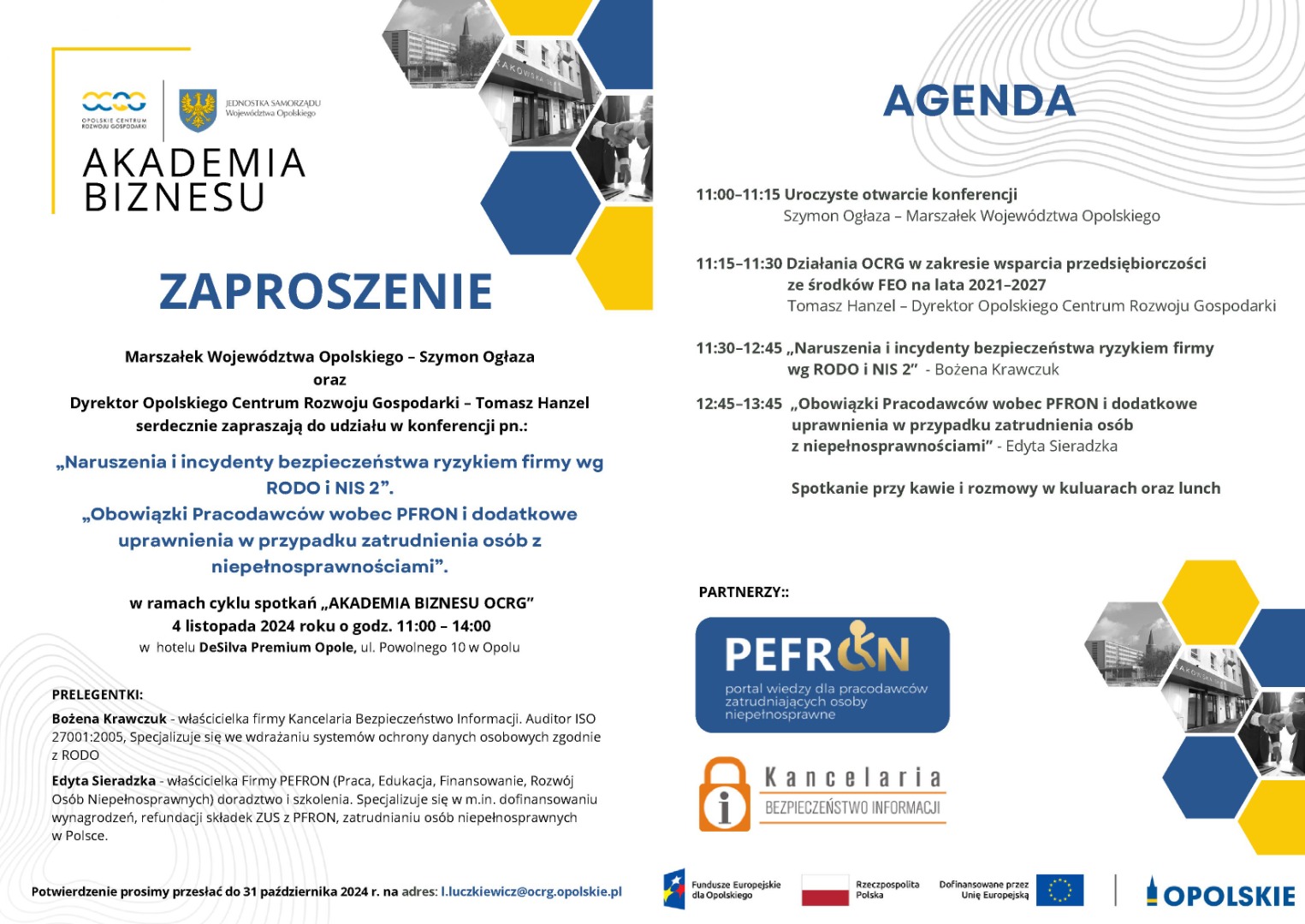 Akademia Biznesu OCRG – zapisz się już dziś!