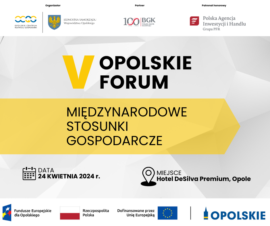 V Opolskie Forum MSG – czyli rozwój biznesu za granicą