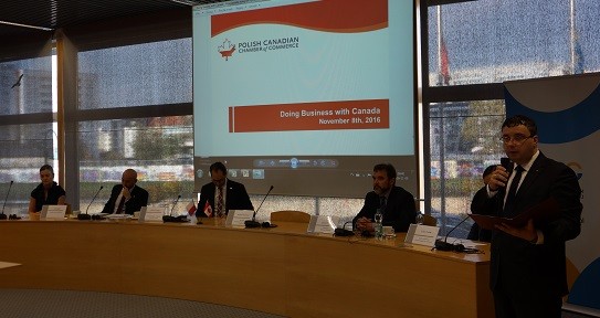 Spotkanie nt. relacji biznesowych Polska-Kanada