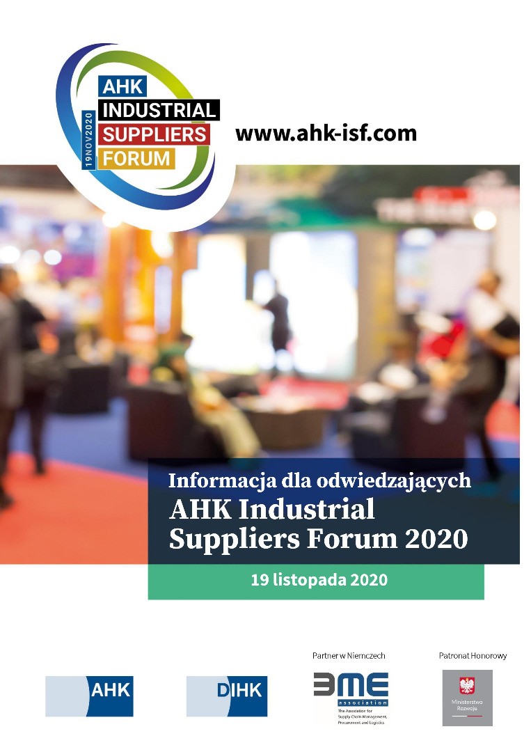 Największe europejskie wirtualne targi dostawców przemysłowych już 19 listopada