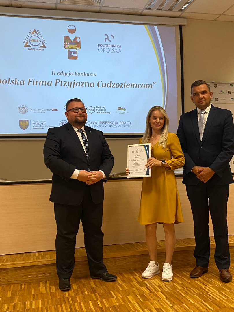 Przyznano tytuły „Opolska Firma Przyjazna Cudzoziemcom”