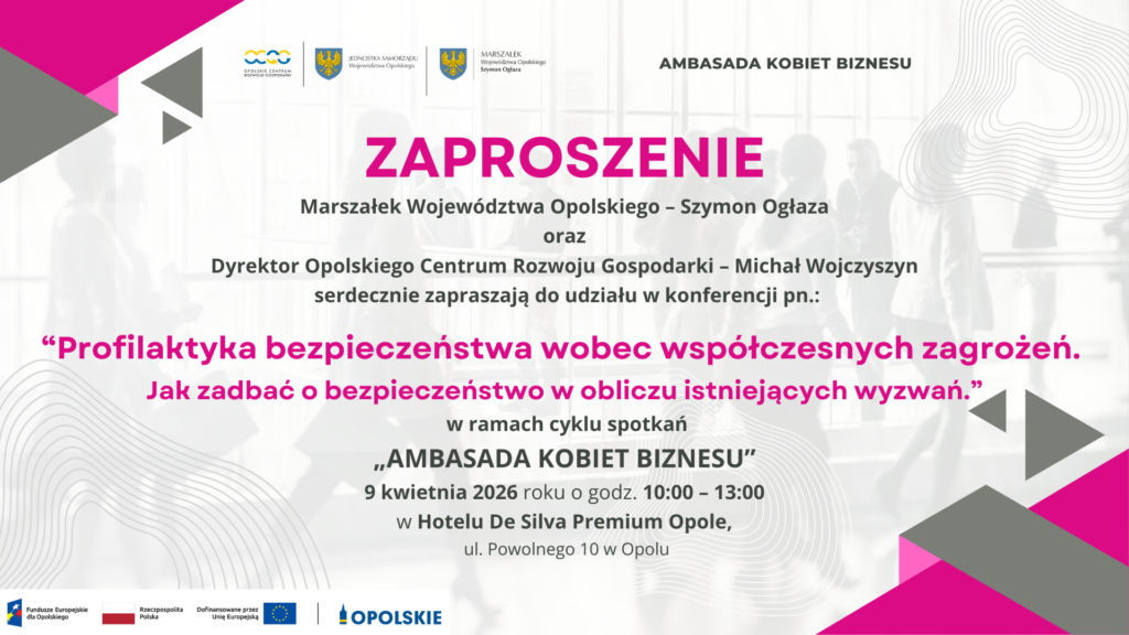 Baner konferencji Akademia kobiet Biznesu