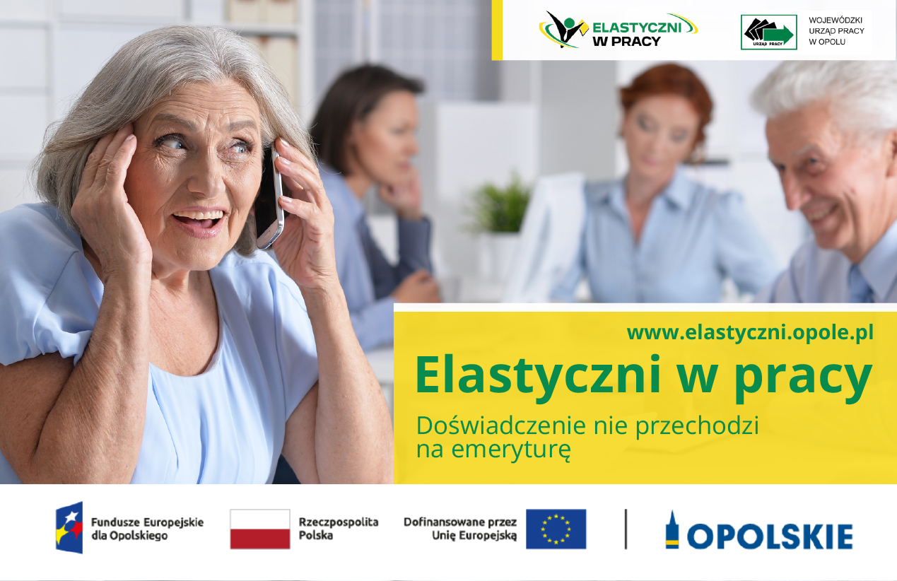 Baner artykułu elastyczni w pracy