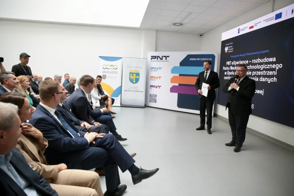 Konferencja prasowa nt. dofinansowania projektu PNT eXperience