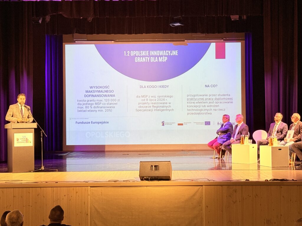 Przedsiębiorcy, samorządowcy i przedstawiciele instytucji otoczenia biznesu spotkali w Domu Kultury w Ozimku podczas VII Ozimskiego Forum Gospodarczego.